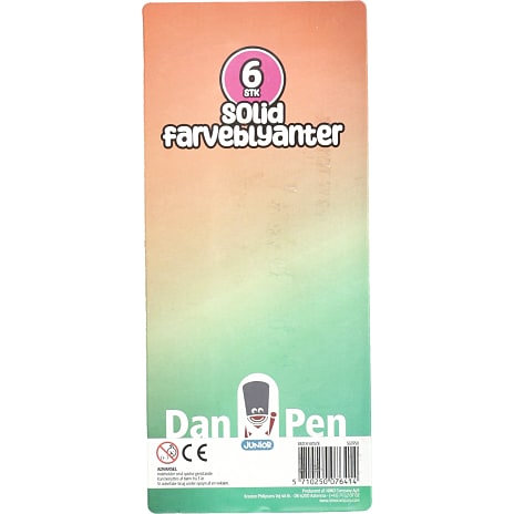 Danpen farveblyanter 6-pak