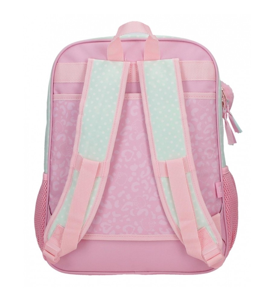 Joumma Bags Mochila escolar Hello Kitty Paris turquesa -30x38x12cm-