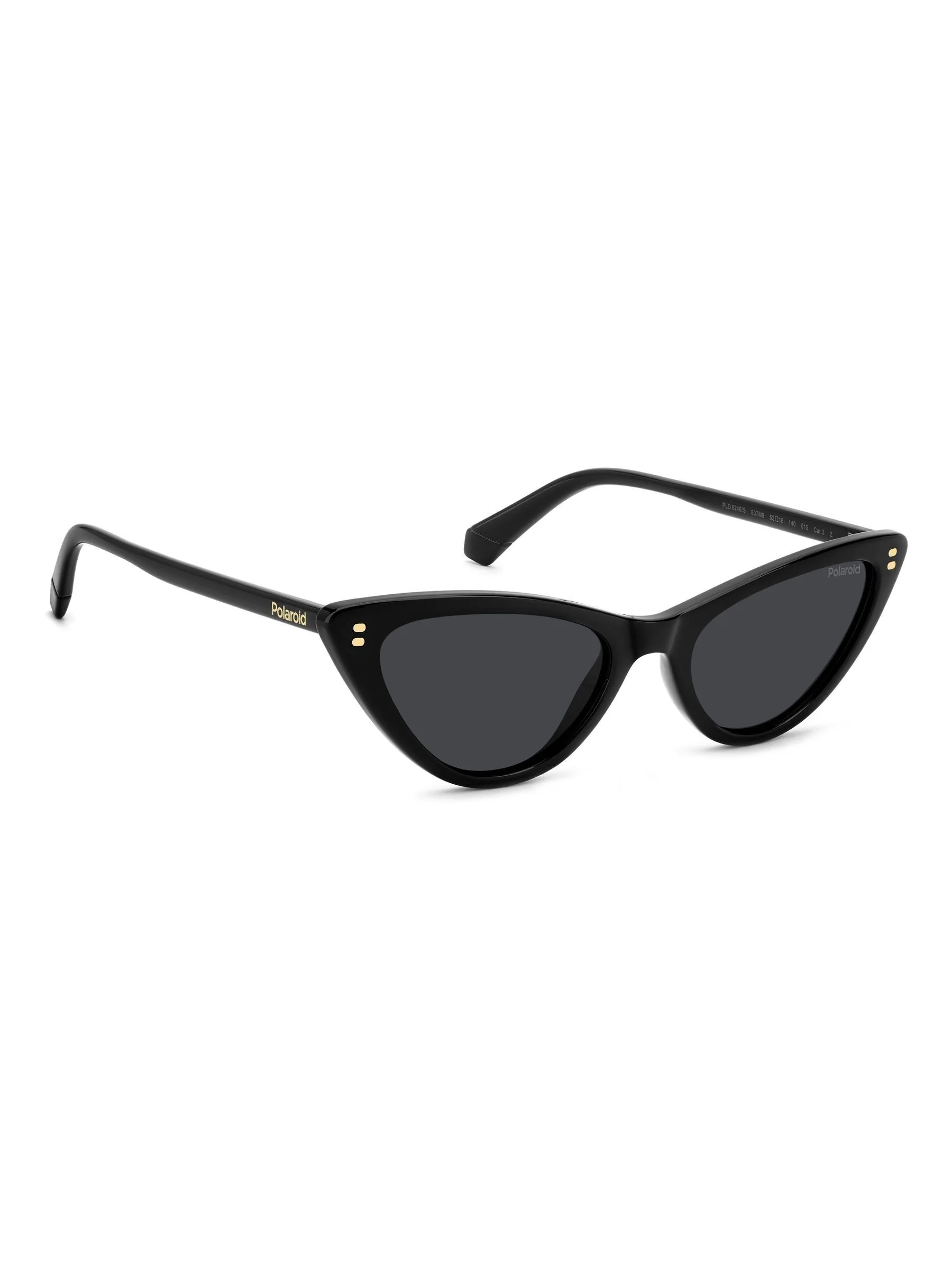 Polaroid Cat Eye Black Sunglasses