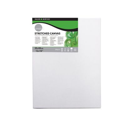 Simply - Toile pré-étirée - rectangle - 30 x 40 cm - coton