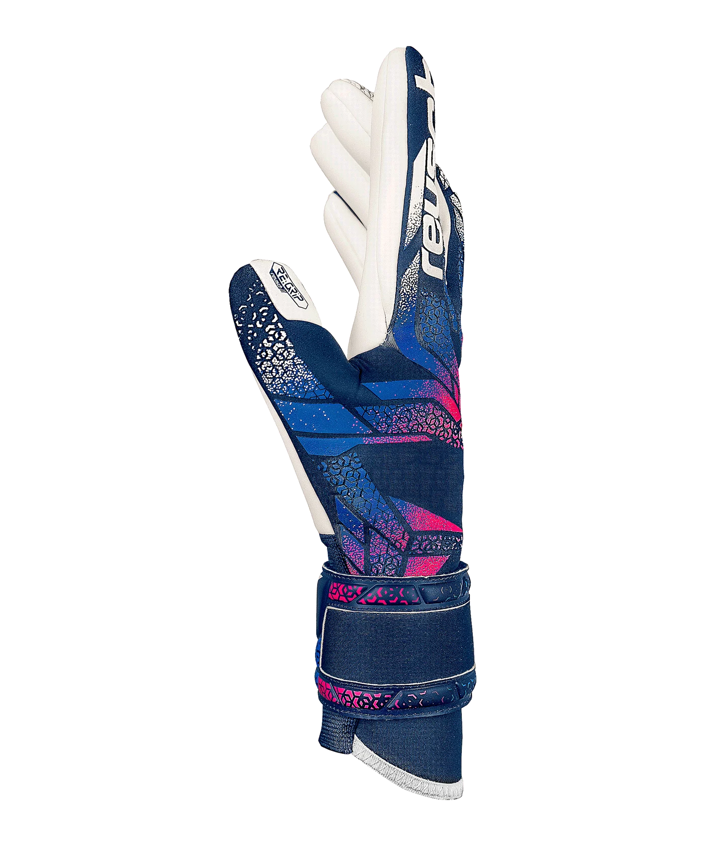 Reusch Attrakt Grip goalkeeper gloves blue F4310