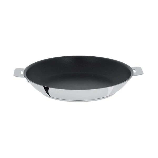 Poêle Mutine revêtue 30 cm sans manche Cristel