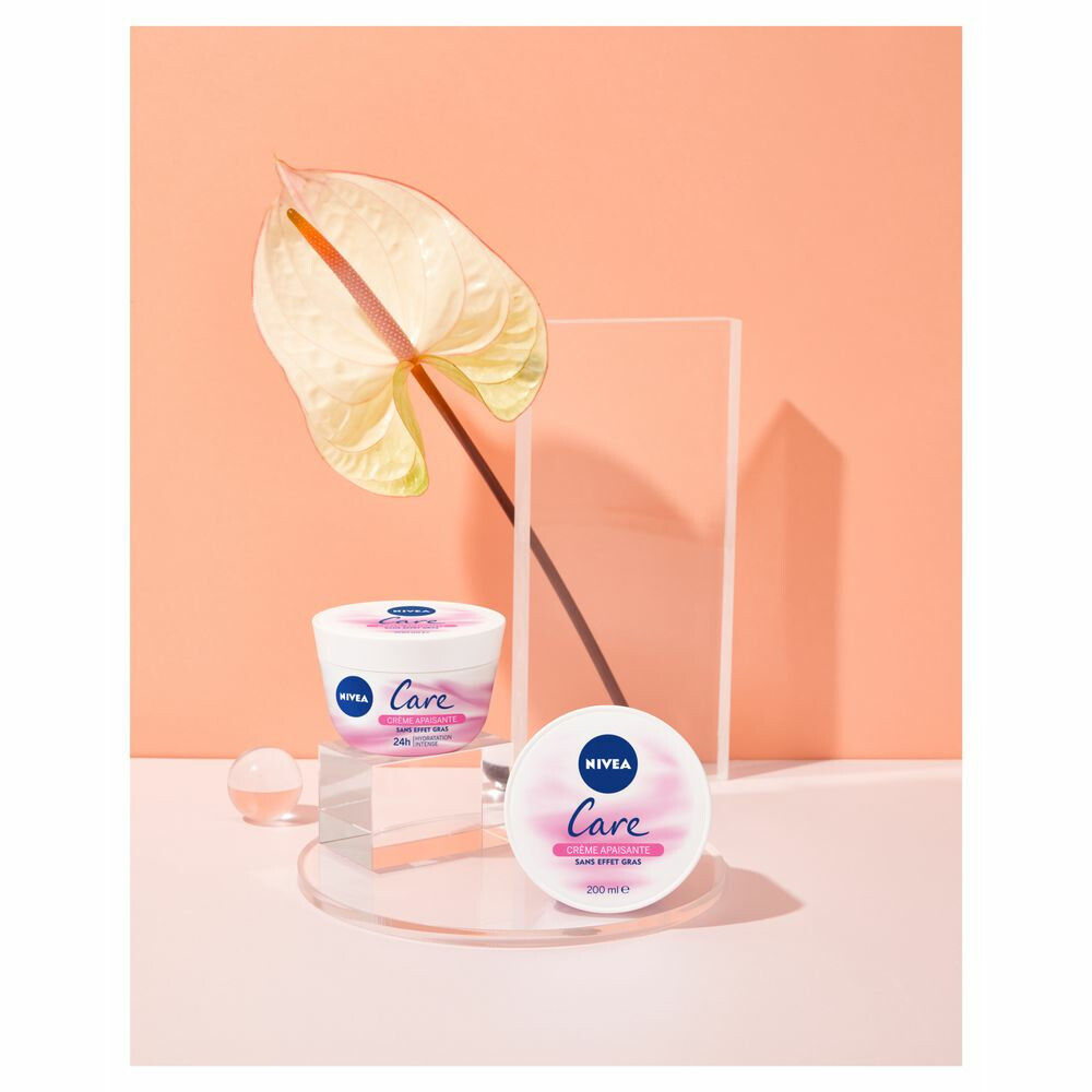 3x Nivea Care Bodycrème Sensitive200 ml
