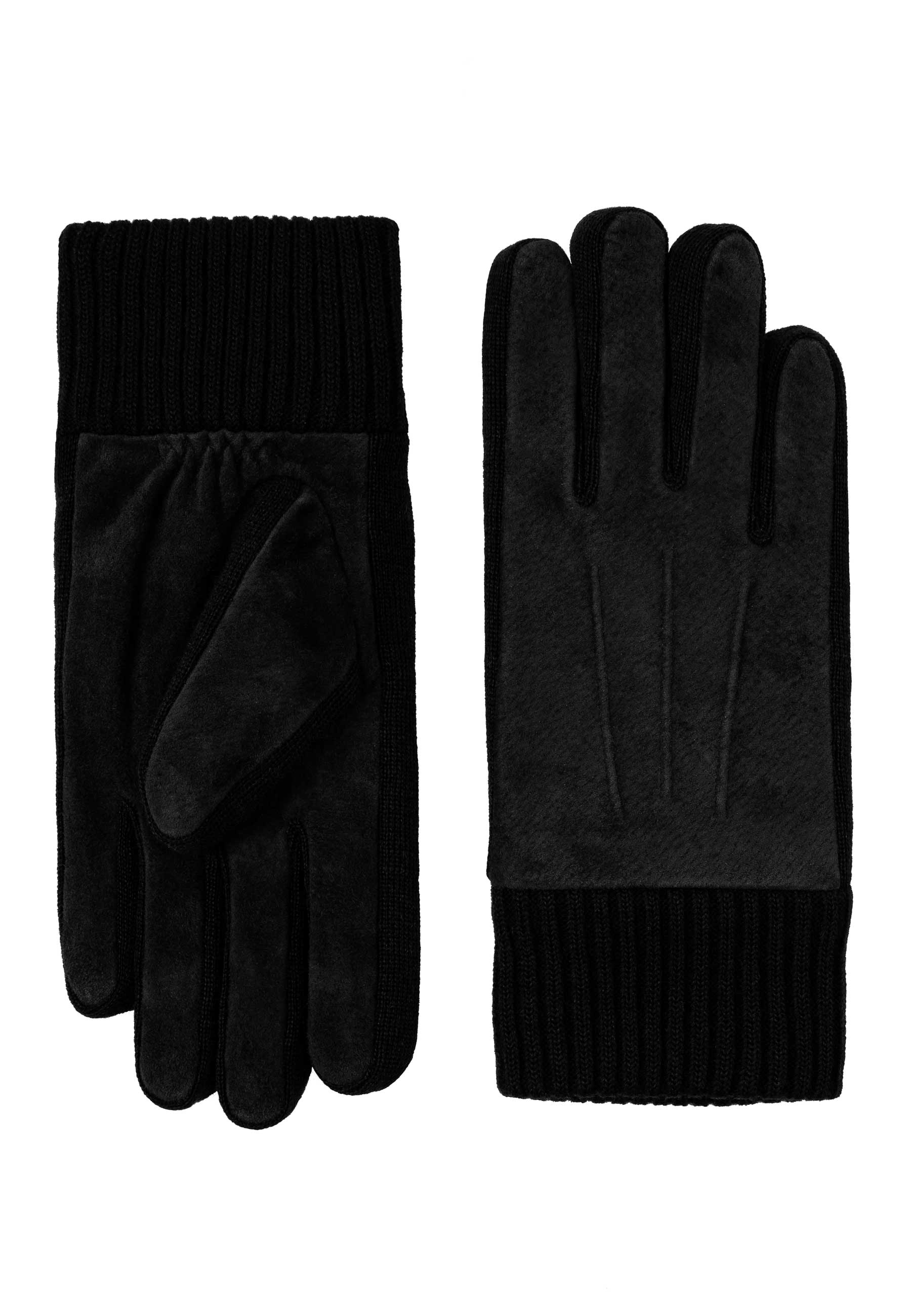 Heren handschoenen 'Stan' zwart Zwart
