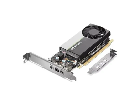NVIDIA T400 - Grafikkort - T400 - 4 GB GDDR6 - PCIe 3.0 x16 - 3 x Mini DisplayPort - for ThinkStation P3; P3 Ultra; P340; P350; P358; P520; P620; P720; P920