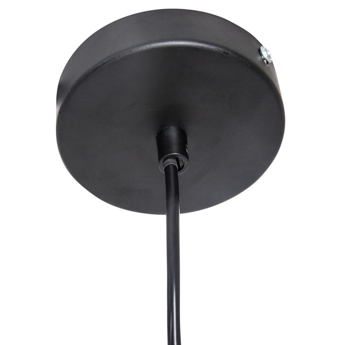 SUSPENSION CORDE ETHNIQUE NOIR JILY