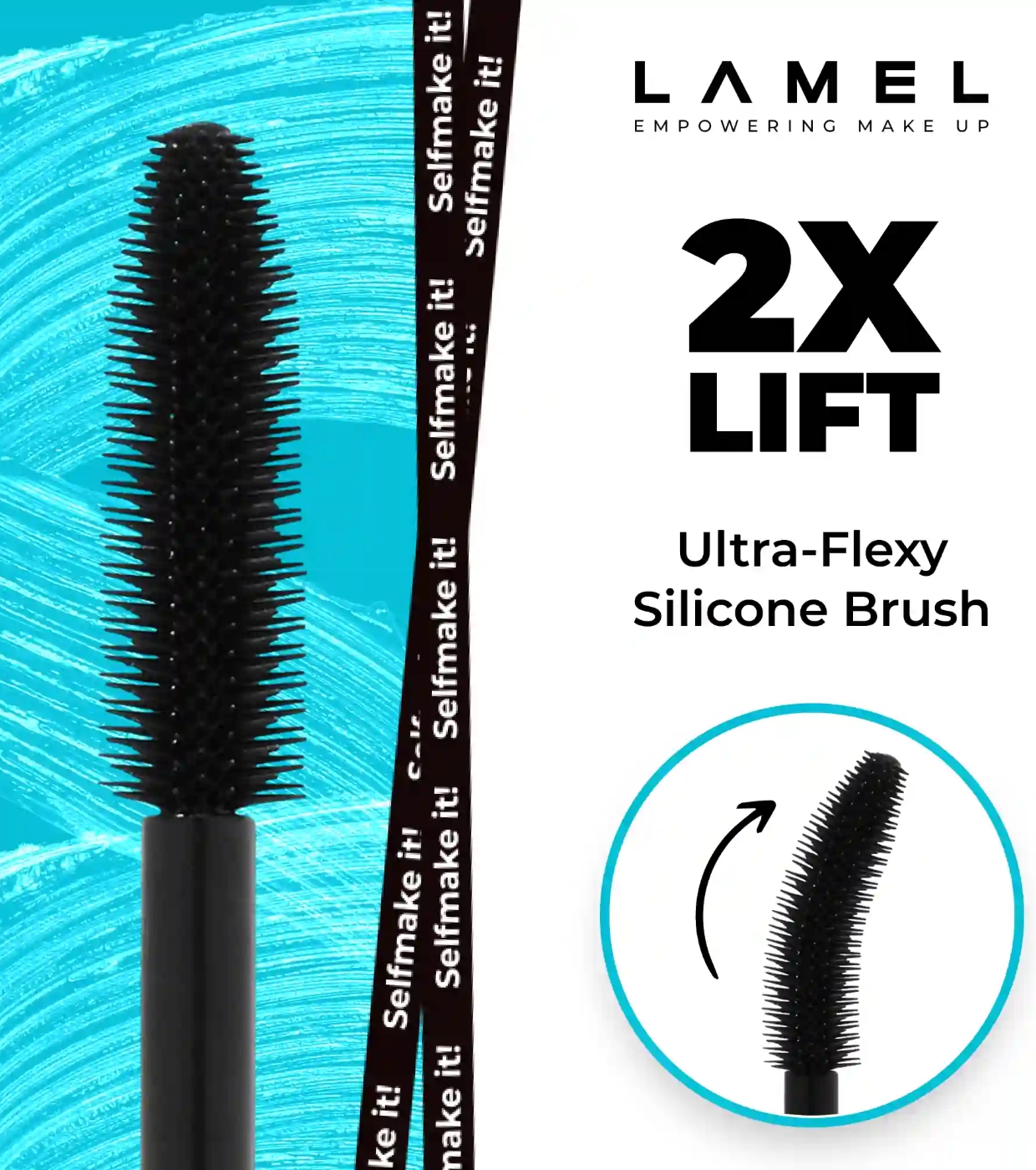 Lamel - Rímel Cult Strenght & Lift - 403: Black