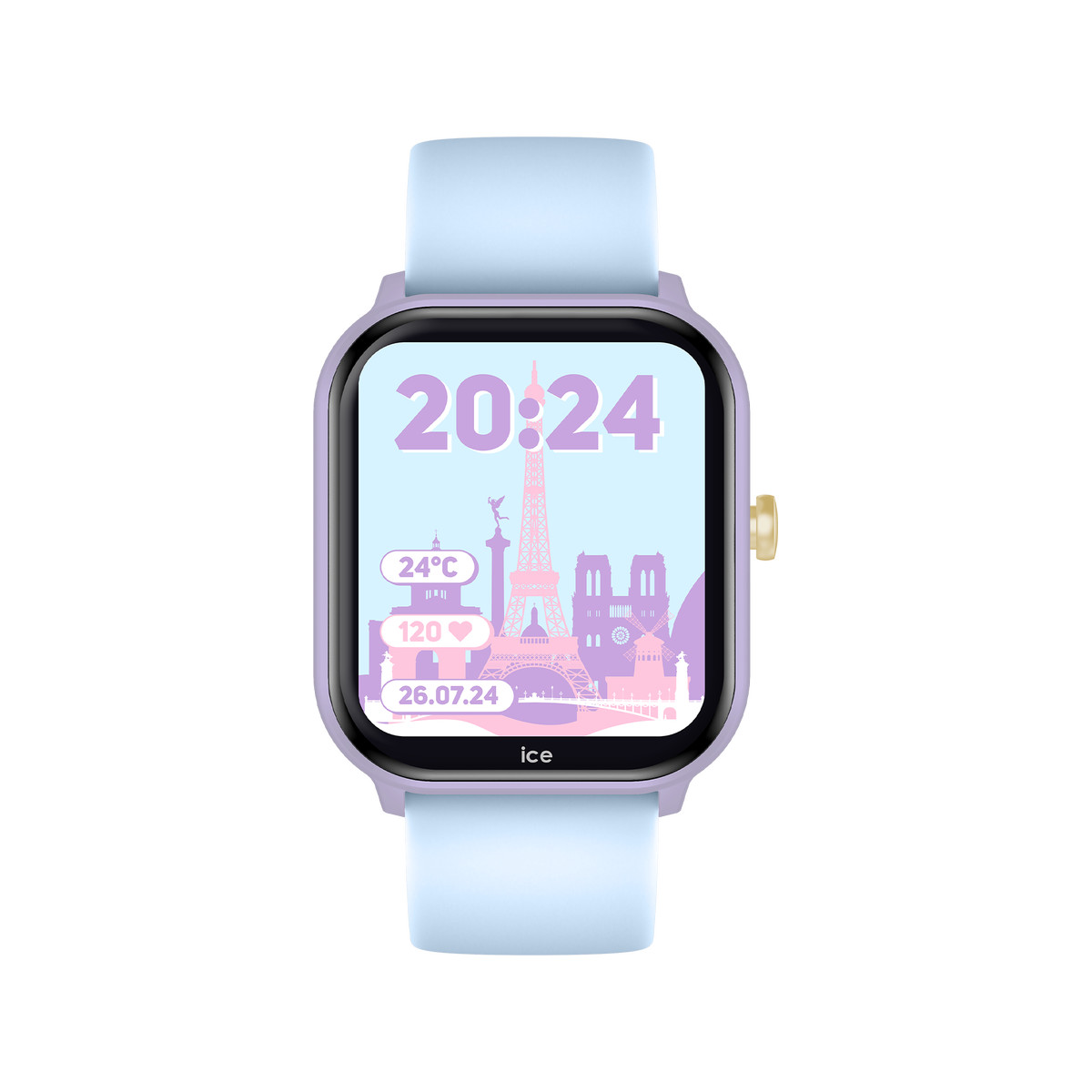 Montre ICE WATCH Ice smart enfant bracelet silicone bleu