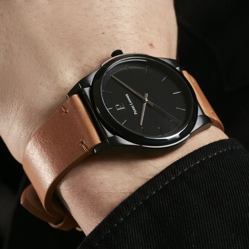Montre Pierre Lannier Candide Noir