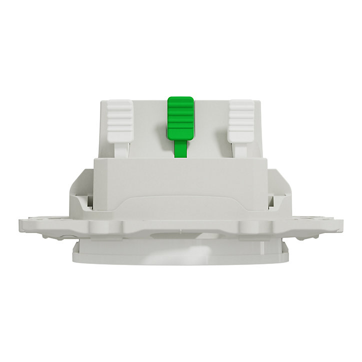 Mécanisme prise avec terre Schneider Electric Odace blanc