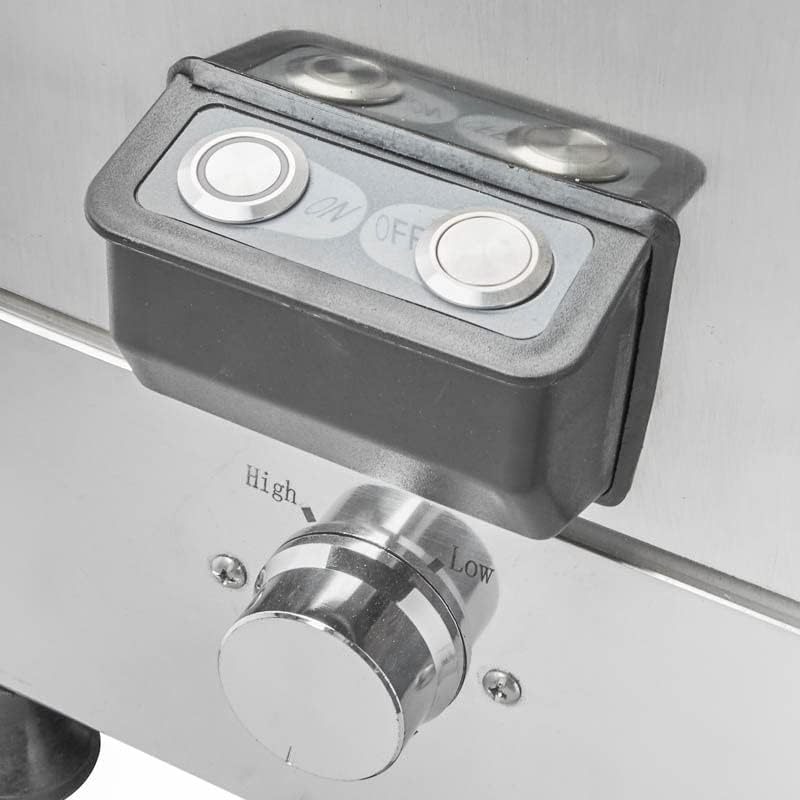 Kutter I 6L Tischkutter I Cutter für Wurst Gemüse Brot I Edelstahl I Vegetables Cutter I Profi-Kutter für Gastronomie