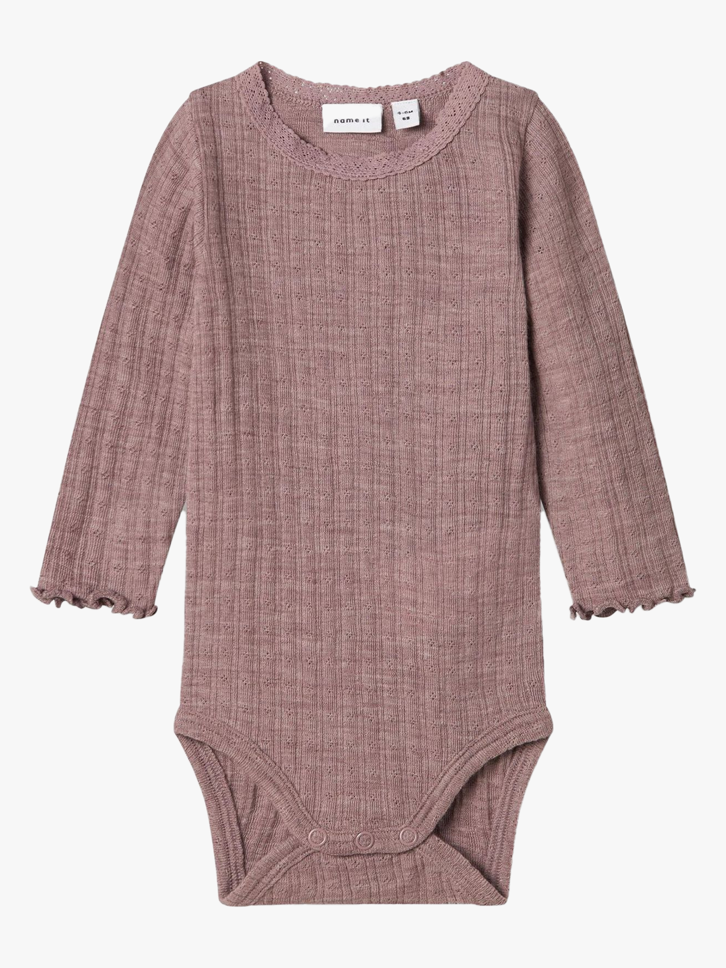 Wossa Rib Long Sleeve Body