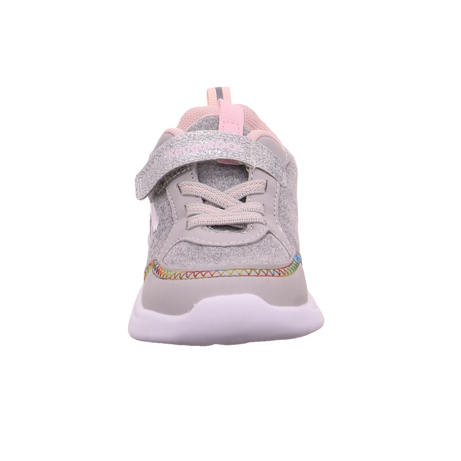KANGAROOS Baby-Sport-Bottine Silber Textil  Sneaker