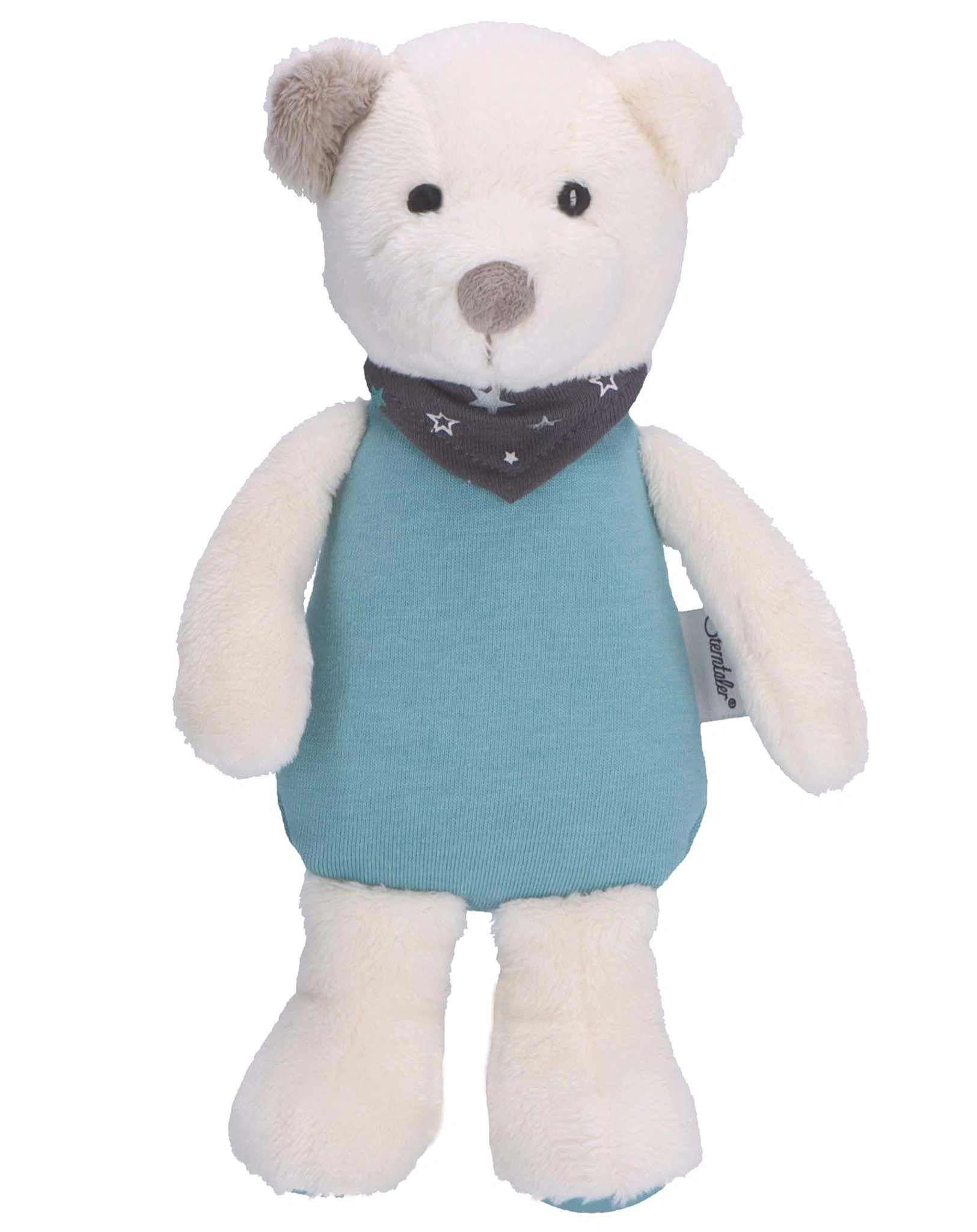 Kuscheltier ELIA EISBÄR (24cm) in dunkeltürkis