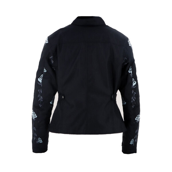 Helstons - Blouson femme Rosa - Tissu Technique Noir / Bleu