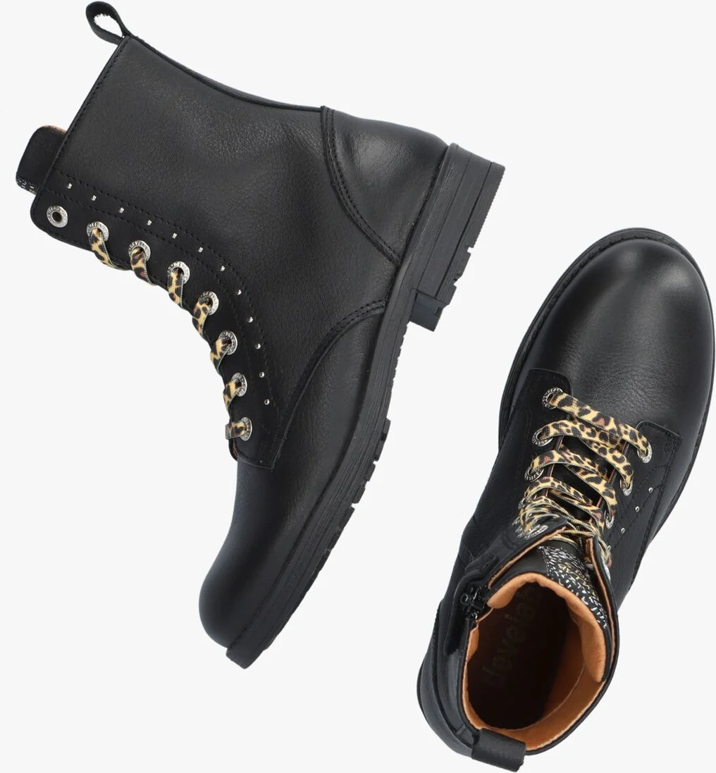 DEVELAB zwarte develab veterboots 42258