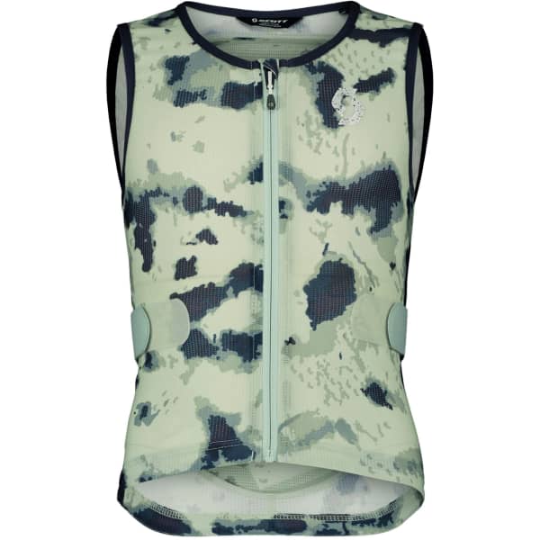 Dorsale snowboard SCOTT VEST AIRFLOW JR FRESH GREEN/DARK BLUE