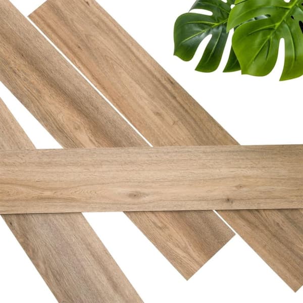 WallArt Treplanker GL-WA27 30 stk gjenvunnet eik lattebrun