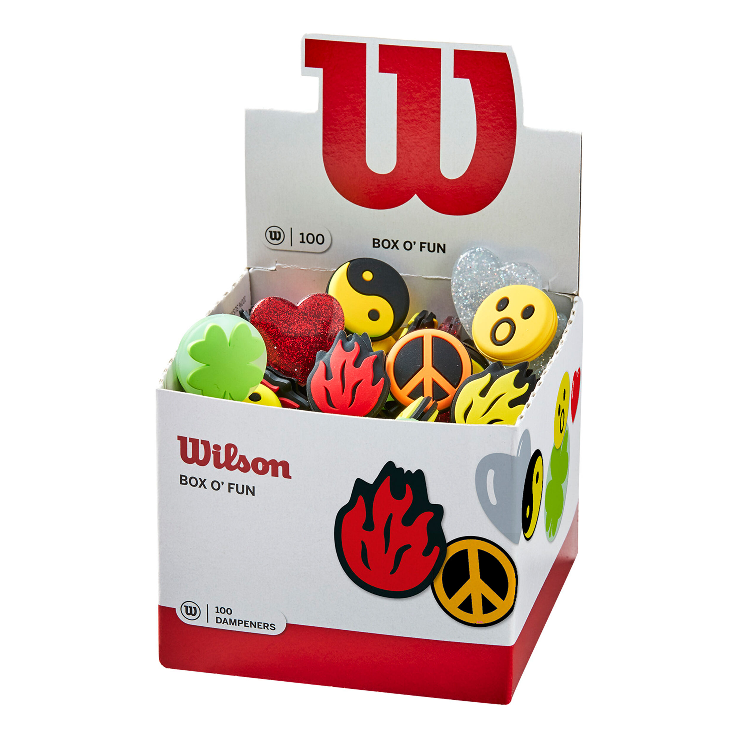 Wilson Box O Fun Antivibrateur Pack De 100 - Multicouleur