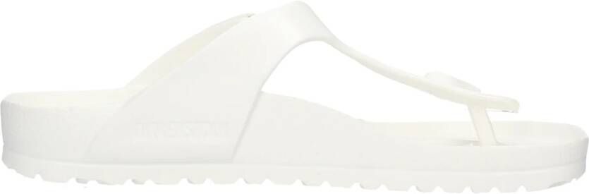 Birkenstock Witte Gizeh EVA Sandalen met brede pasvorm Wit