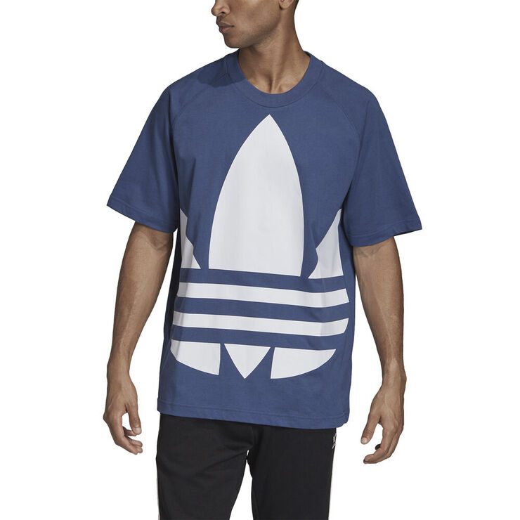 adidas Big Trefoil Boxy T-shirt Blå