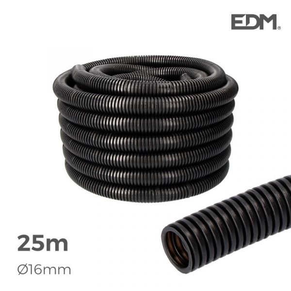 EDM Tubo Anelado para Interior Medida 16mm Ce M-25 25m - EDM66244