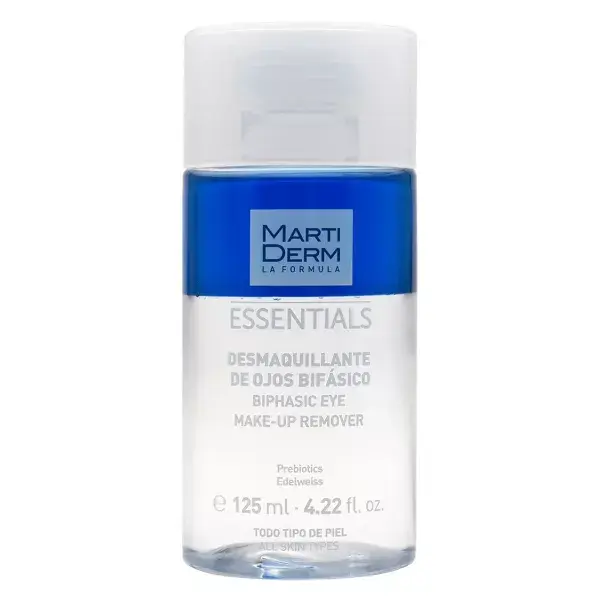 Demaquilante bifásico para olhos MartiDerm Essentials 125ml