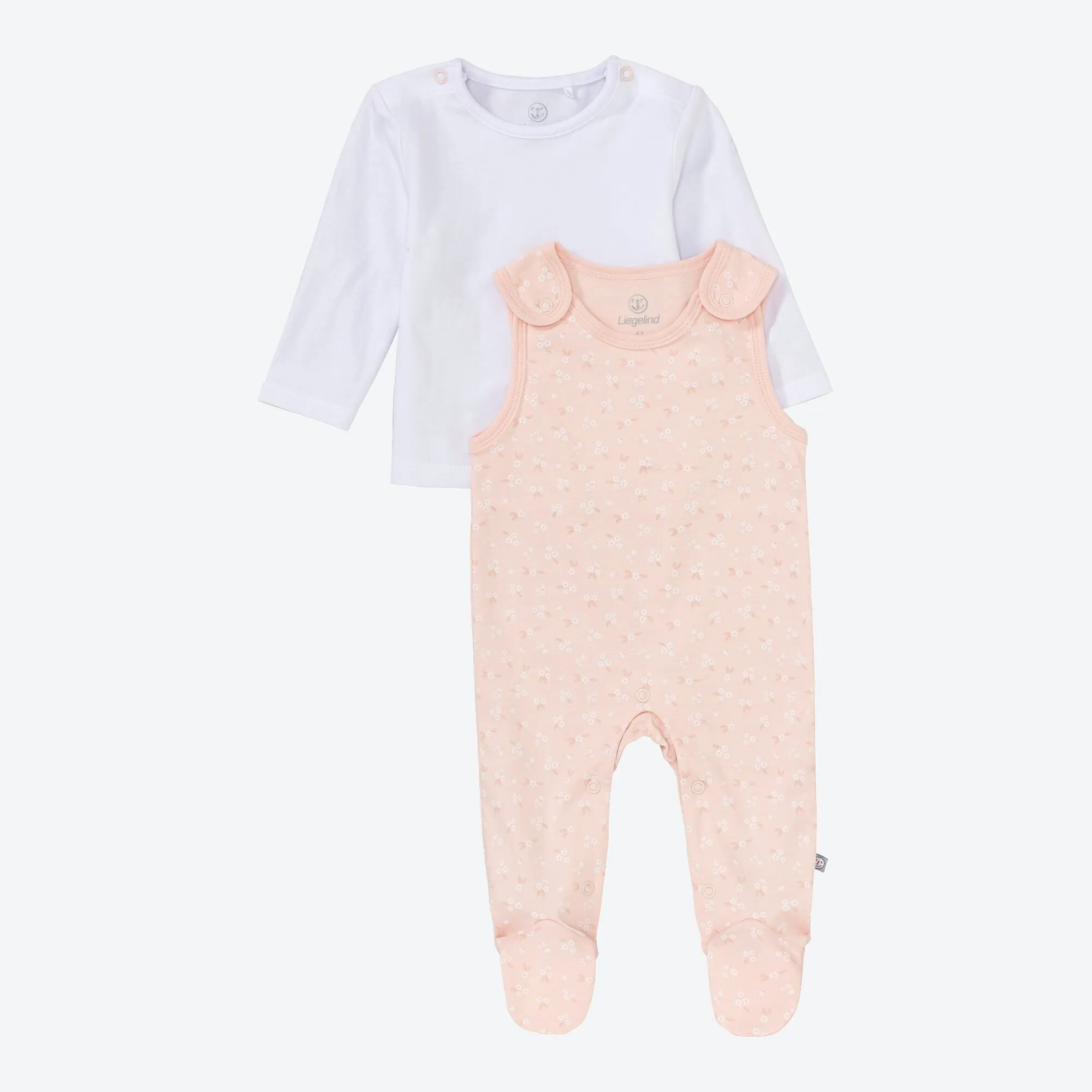 Baby-Mädchen-Strampler-Set, 2-teilig