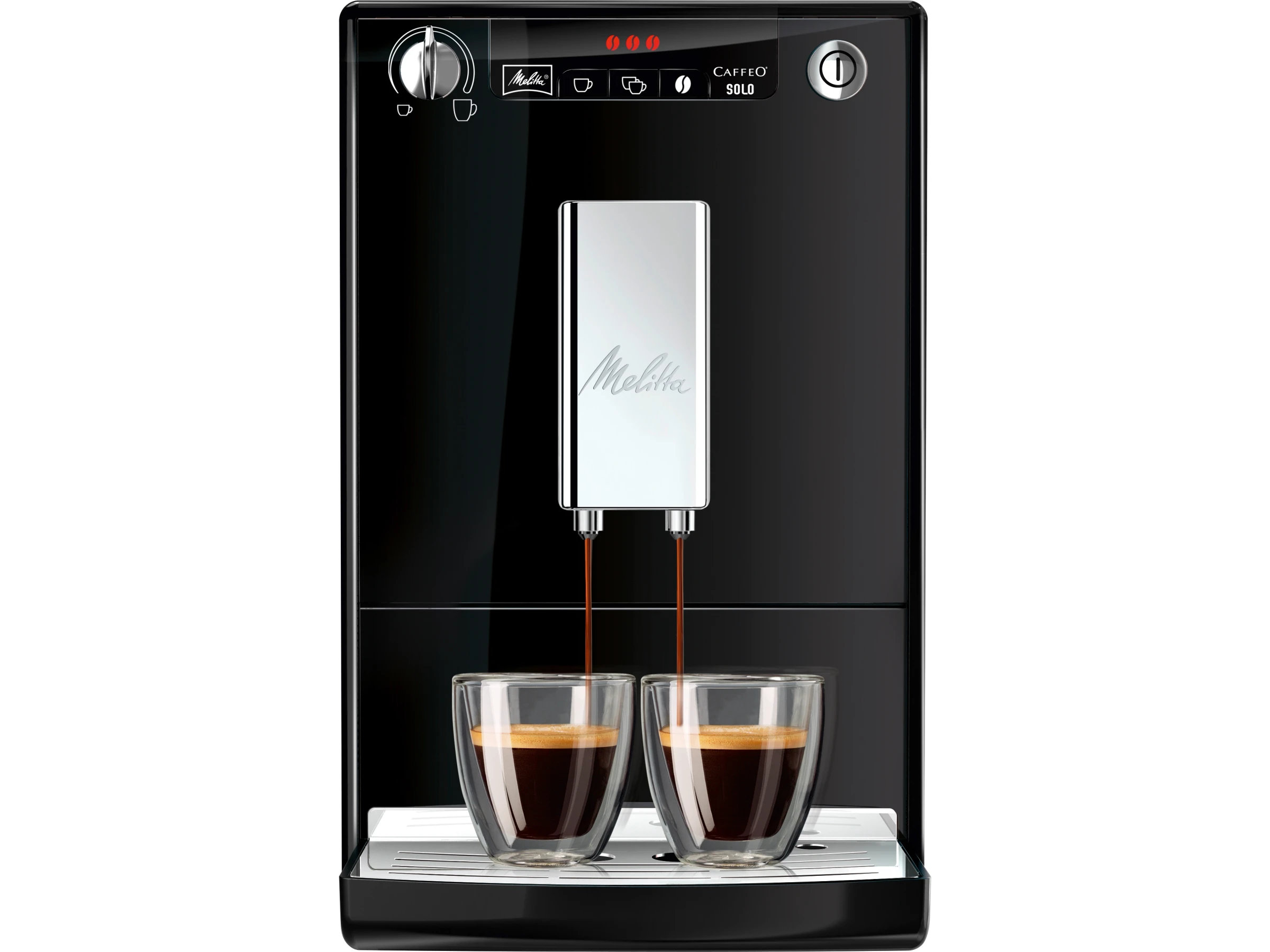 Melitta Espresso- Kaffeevollautomat Caffeo Solo Schwarz