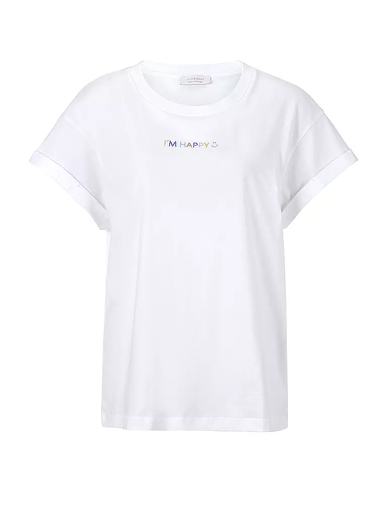 RICH & ROYAL T-Shirt weiss