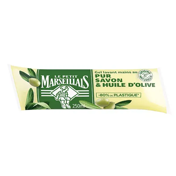 Le Petit Marseillais Refil Gel para Lavar as Mãos Sabonete Puro e Azeite 250ml