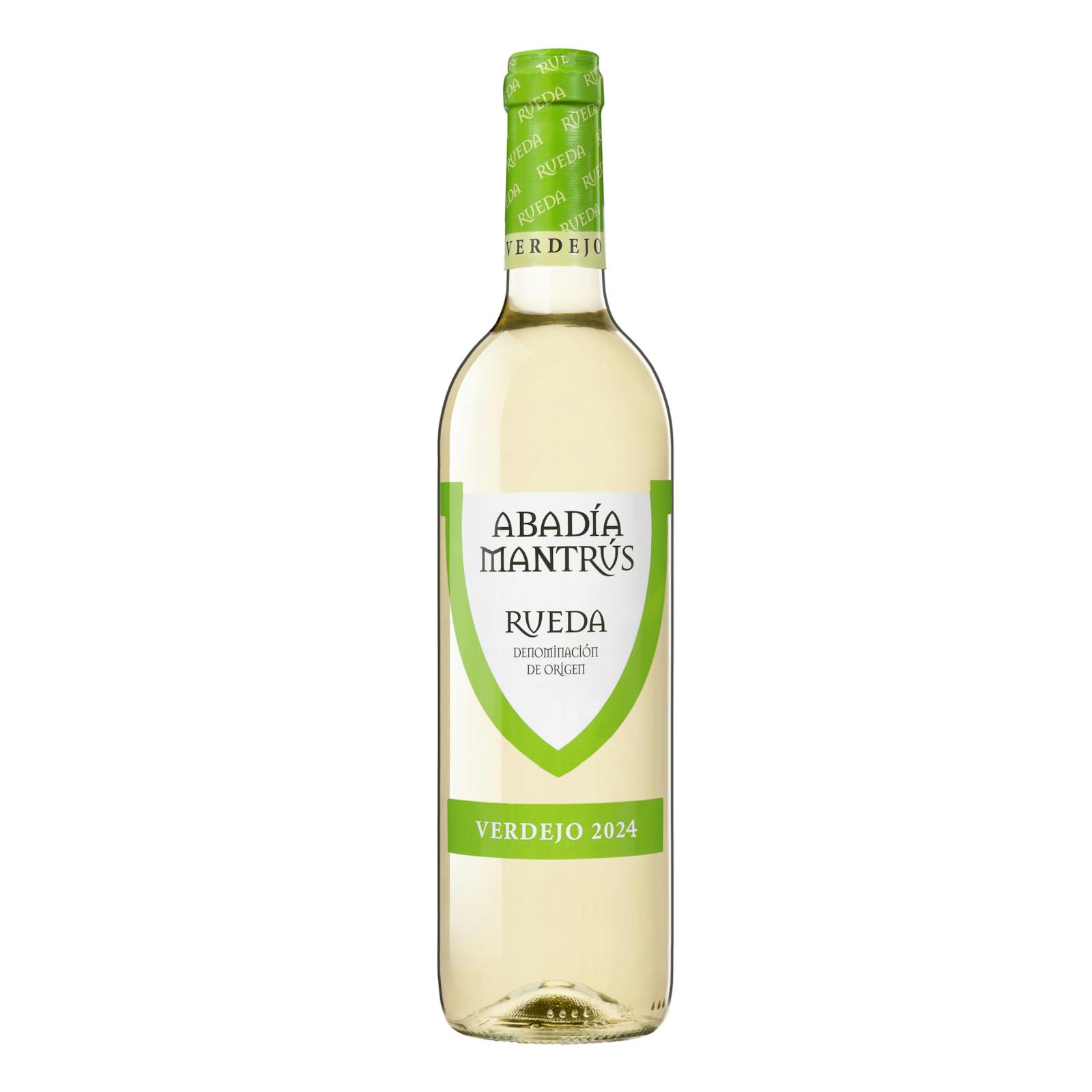 Vin blanc Verdejo de l'abbaye Rueda de Mantrús
