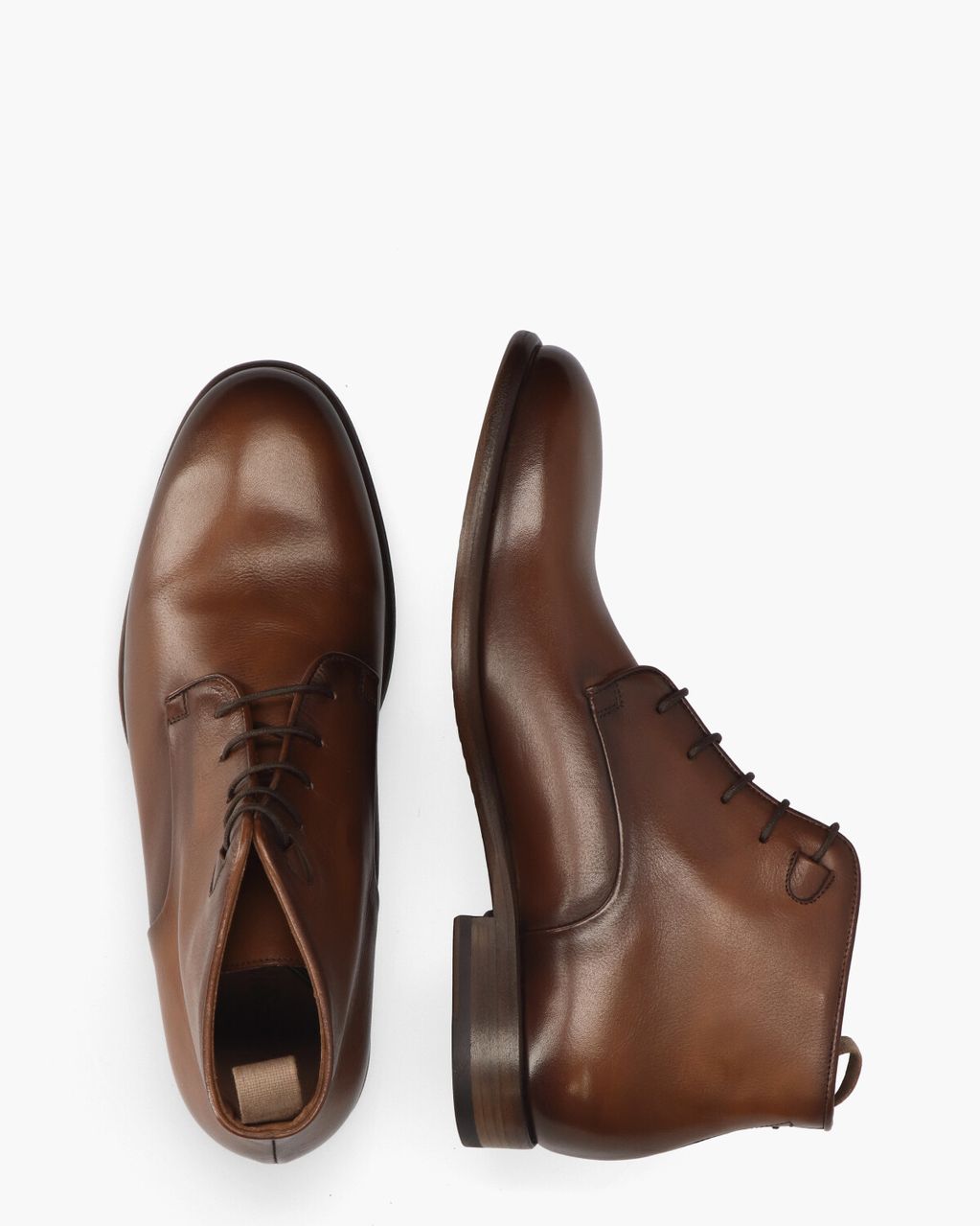 Pantanetti 10941E Cognac/Bruin Heren Veterboots