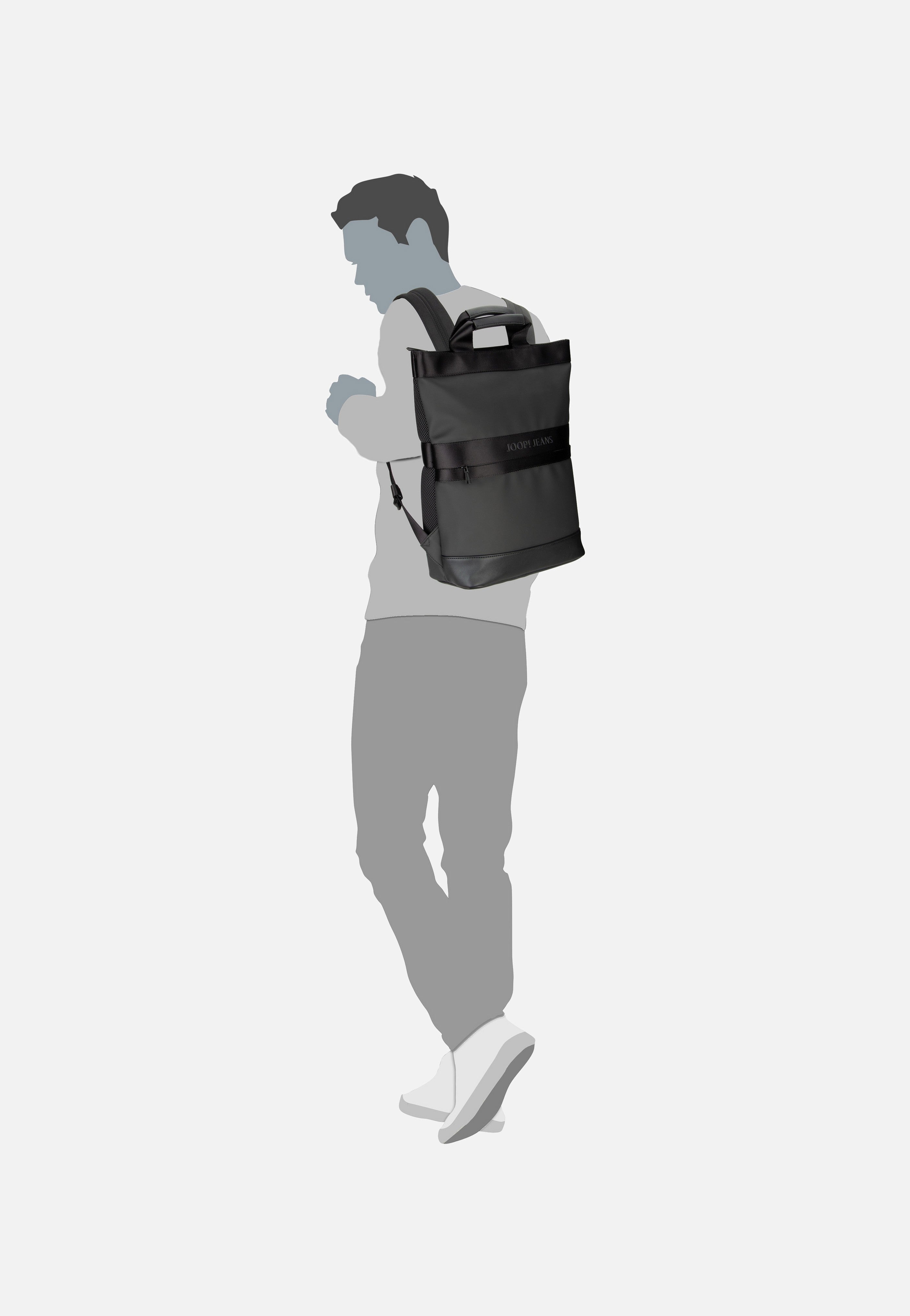 Modica Nuvola Falk SVZ Black - Rucksack