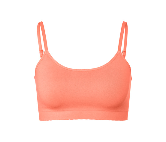 Seamless-Bustier mit Spitze