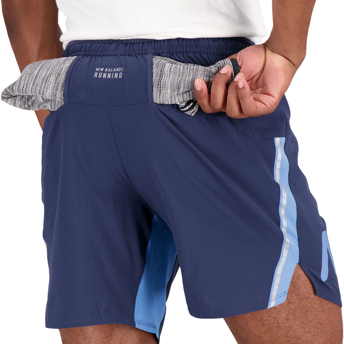 New Balance Graphic Impact Run Løbeshorts Herre