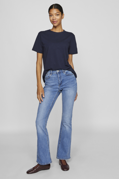 Vila blauwe dames jeans
