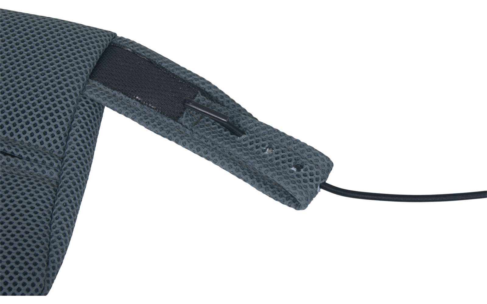 Crespo LS/237 Air Deluxe Lendenwirbelstütze / Lumbalstütze aufblasbar 53 x 20 cm grau