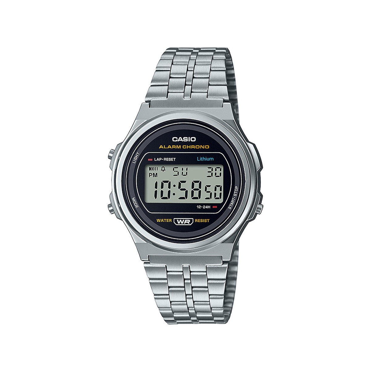 Montre Casio mixte résine bracelet acier