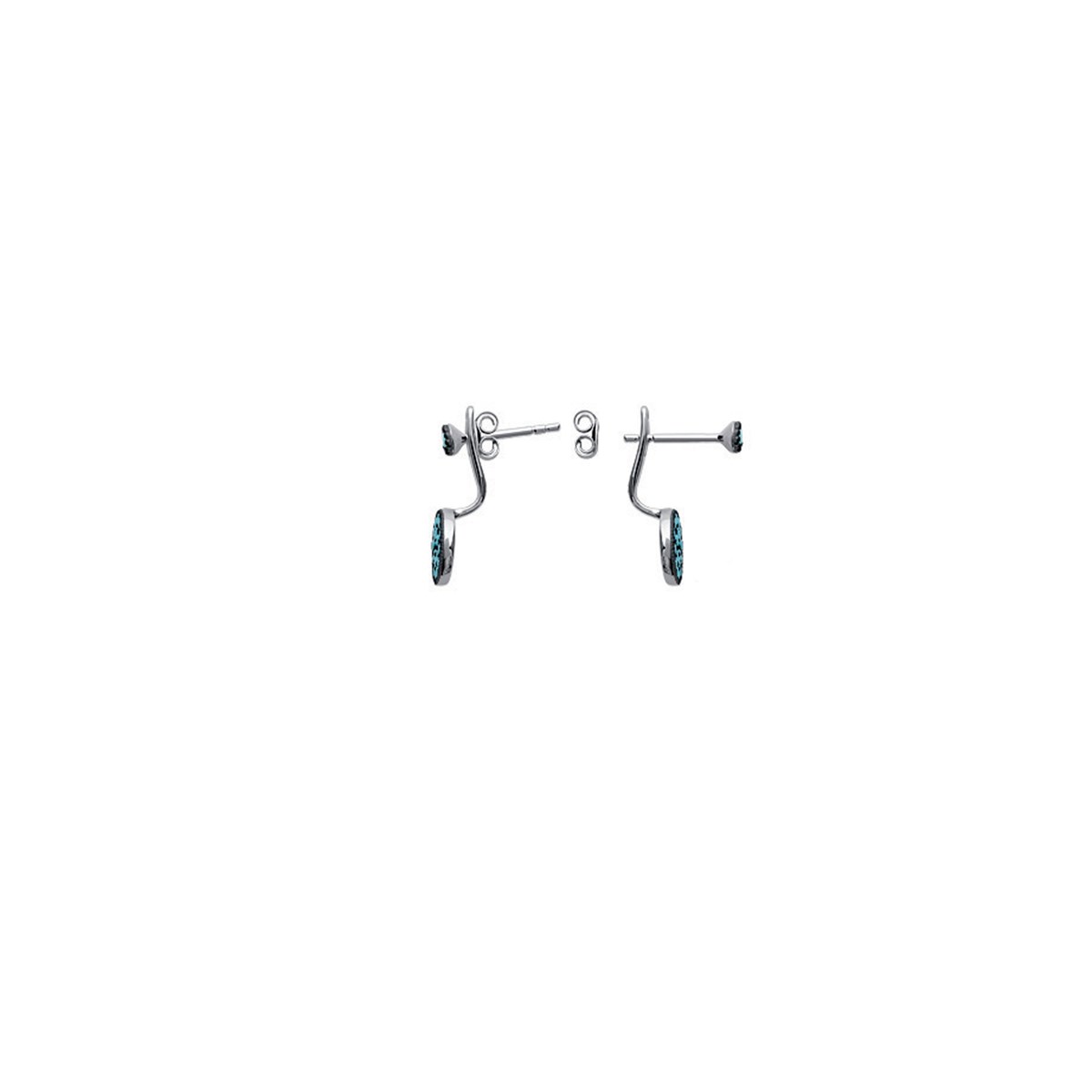 Boucles d'oreilles ROND LONG - Lorenzo R
