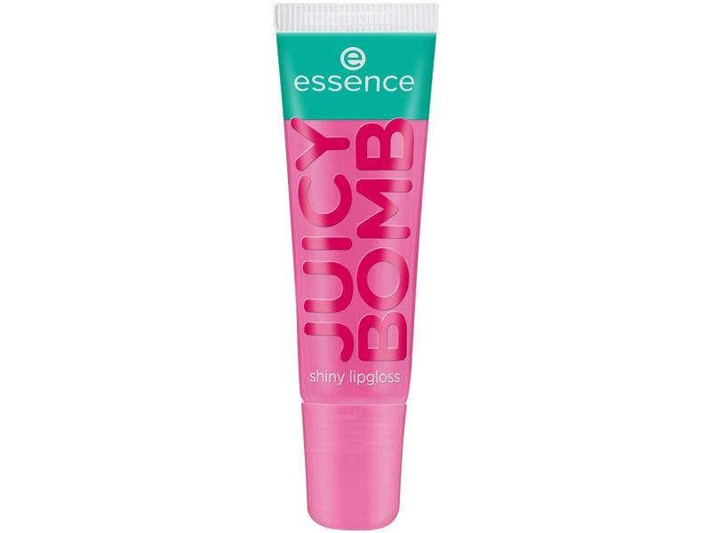 essence Lip Booster Juicy bomb shiny 102 Witty Watermelon Lipgloss mit fruchtigem Duft und hochglänzendem Finish