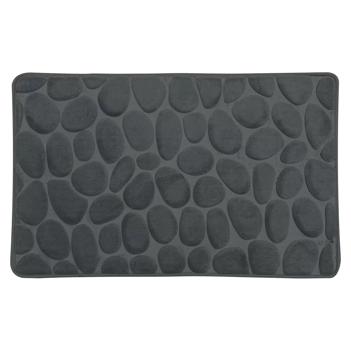 Badteppich rutschhemmend Stone Anthrazit