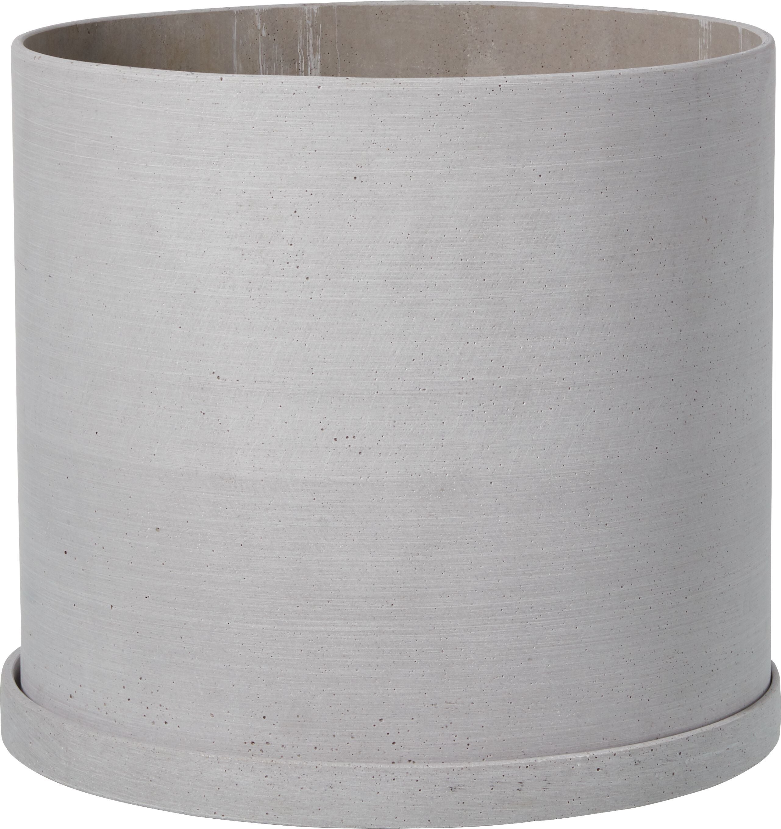 MINEA Untersetzer - Grau / H: 2.5 cm