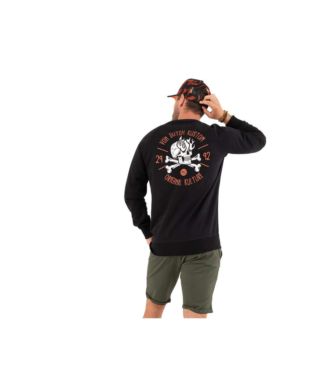 Sweat Col Rond homme en coton Skul