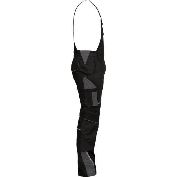 Bodyguard overall, werkbroek, zwart/grijs, maat 54, heren