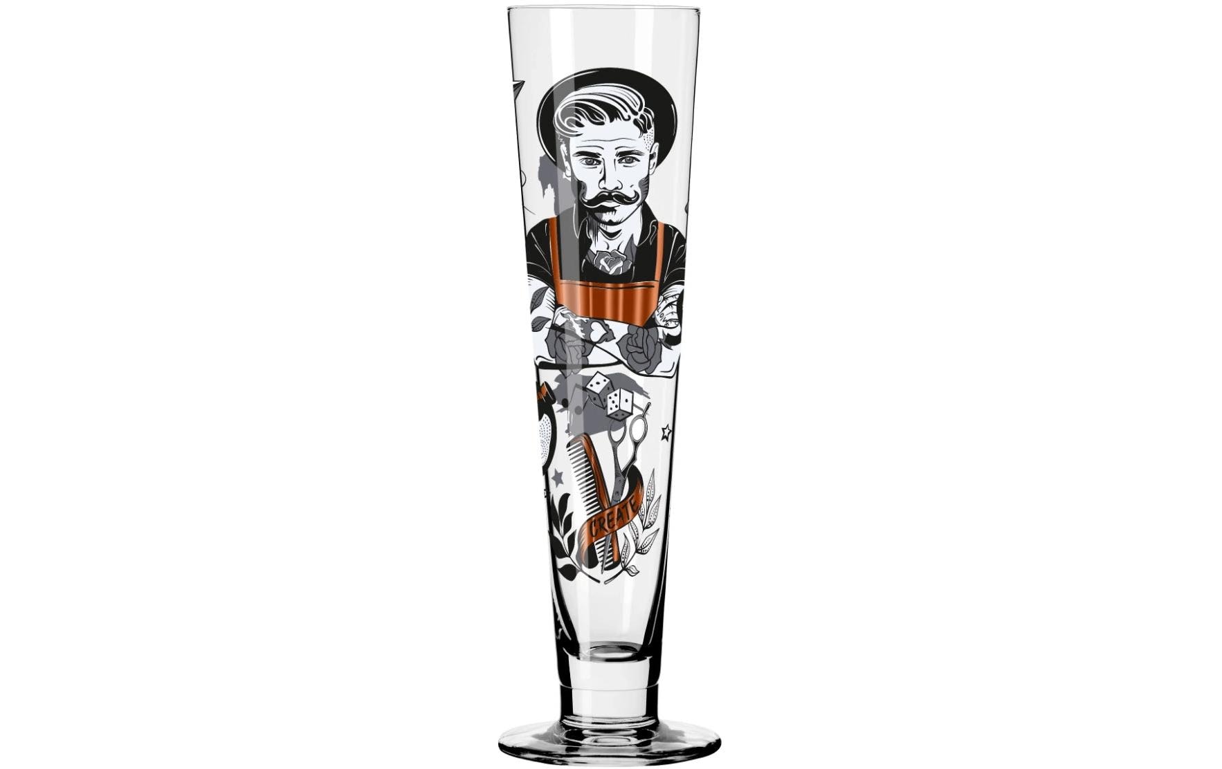 Bierglas Heldenfest No 9. 385 ml, 1 StückGlas für Pilsbier