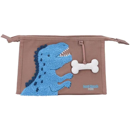 Depesche Dino World Waschtasche Braun DINO MINI