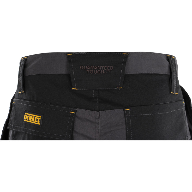 DeWALT Aspen werkbroek met holsterzakken en kniezakken 56 zwart/grijs