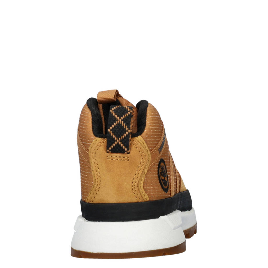 Timberland leren sneakers geel