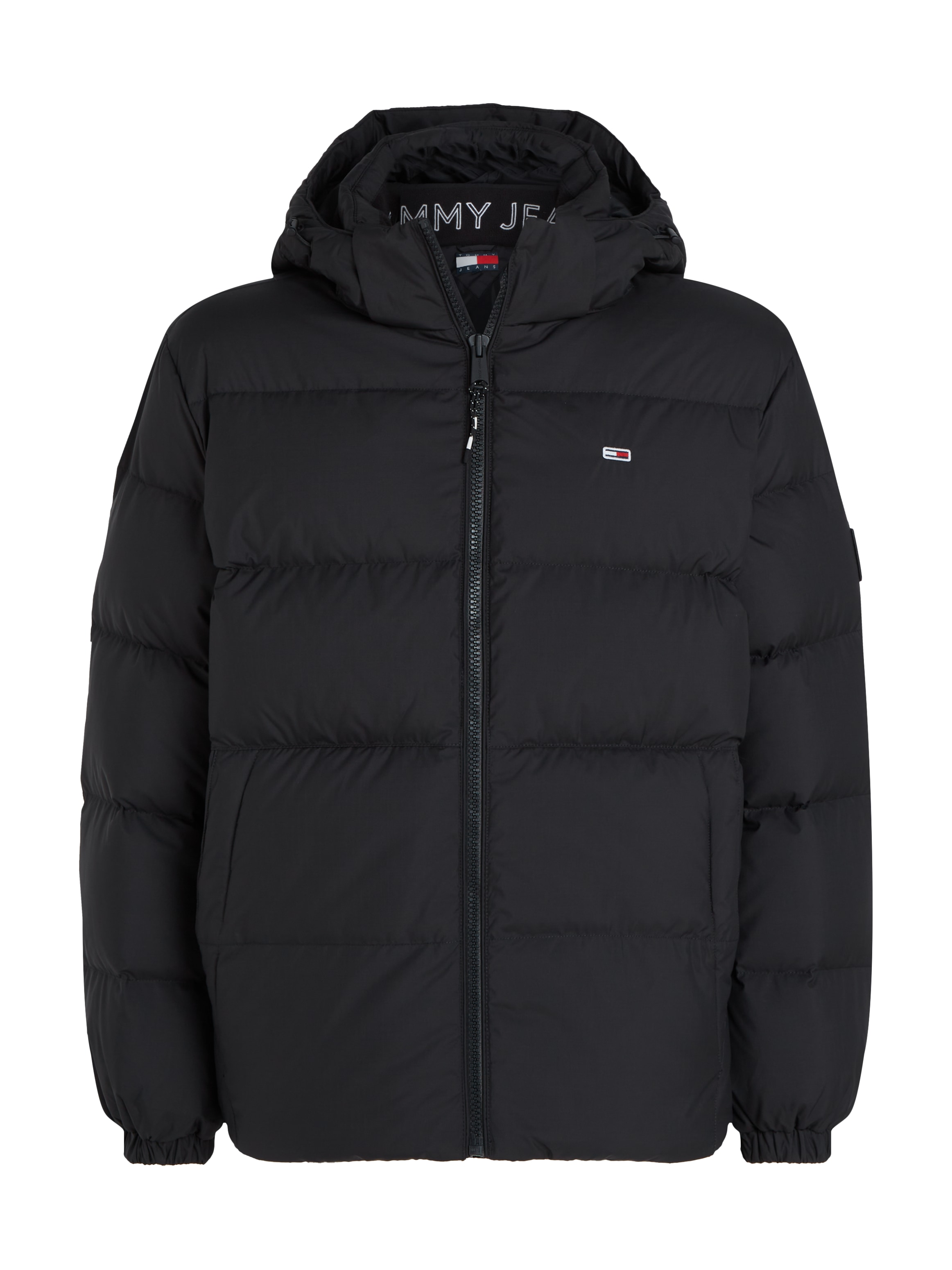 Tommy Jeans Steppjacke »TJM ESSENTIAL DOWN JACKET EXT« mit Kapuze Winterjacke Outdoorjacke Gefüttert 2 in 1 Jacke abnehmbare Kapuze